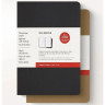Блокнот MOLESKINE Cahier Subject A4, линейка, чёрный/бежевый CH5STNB